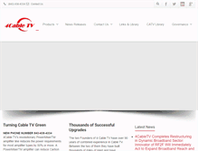 Tablet Screenshot of 4cable.tv